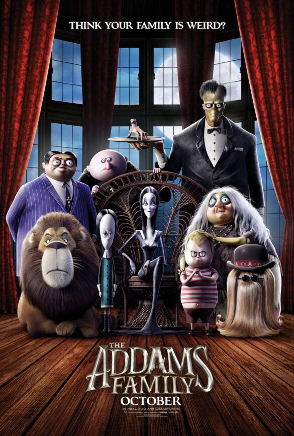 The Addams Family se va a proyectar a las 6:30 p.m.